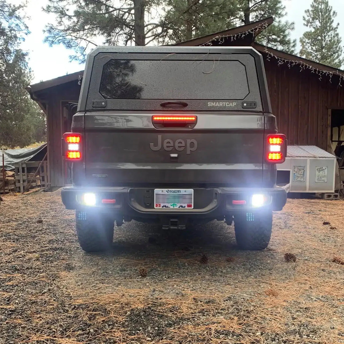 2020-2025 Jeep Gladiator JT ORACLE Rear Bumper LED Reverse Lights | 1,500 Lumens