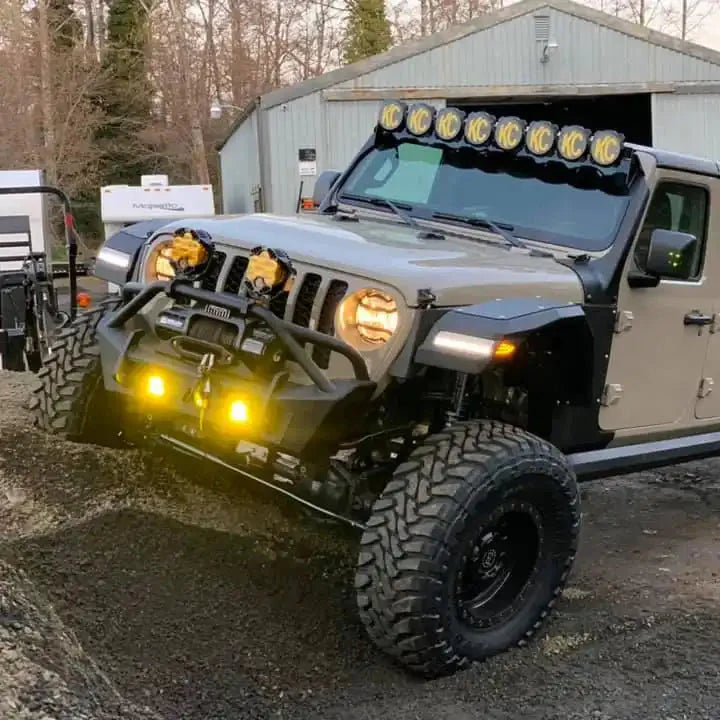 2018-2026 Jeep Wrangler JL & 2020-2026 Gladiator JT ORACLE Lighting "Smoked Lens" LED Front Side Markers