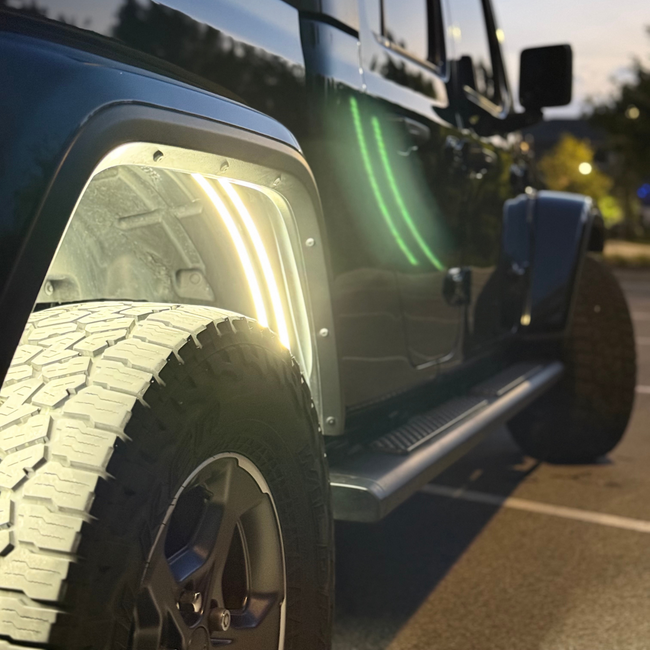 Fender Well Ghost Lights — Jeep Wrangler JK & Renegade