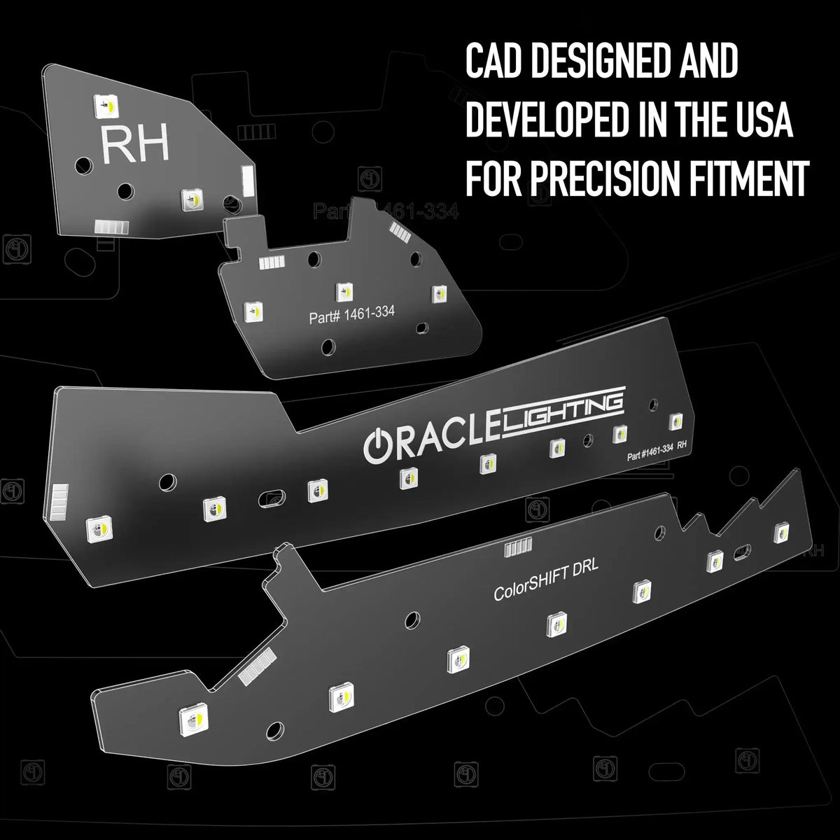 2018-2021 Toyota Tundra ORACLE Lighting Dynamic ColorSHIFT Headlight DRL Upgrade Kit