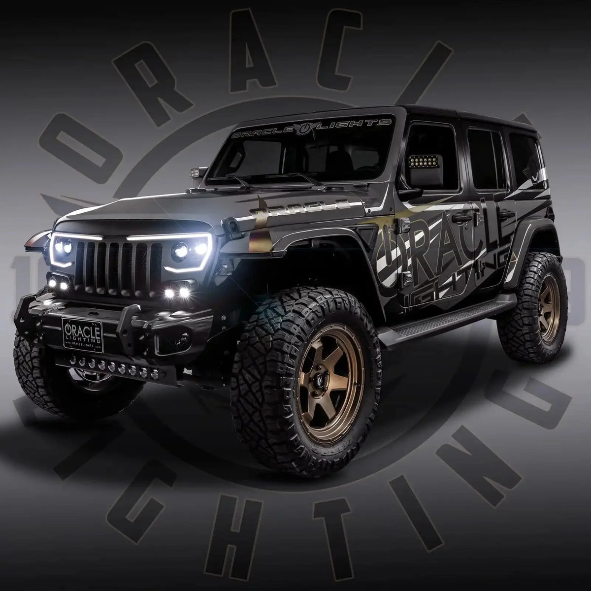 2018-2026 Jeep Wrangler JL & 2020-2026 Gladiator JT ORACLE VECTOR Pro Series II Full LED Grille