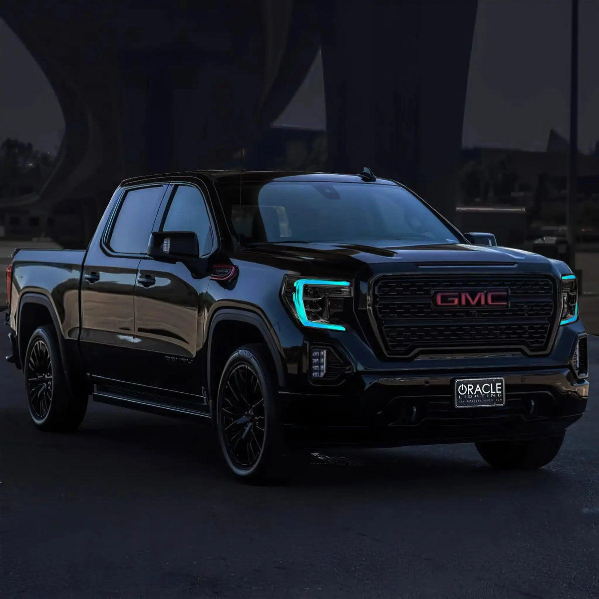 2019-2022 GMC Sierra 1500 ORACLE Lighting ColorSHIFT RGB+W Headlight DRL Upgrade Kit