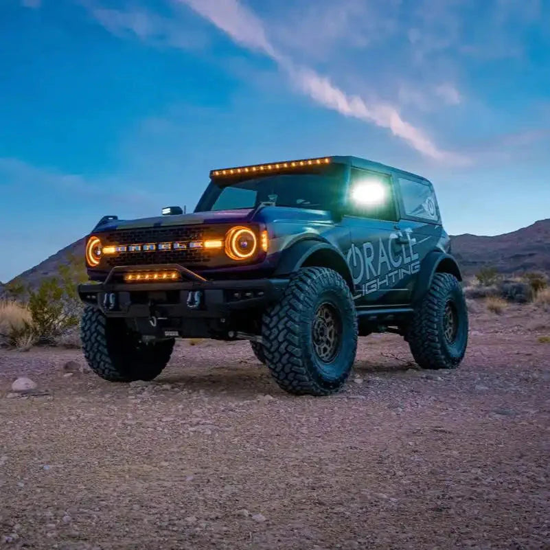 2021-2026 Ford Bronco ORACLE Triple LED Fog Light Kit for Steel Modular Bumper