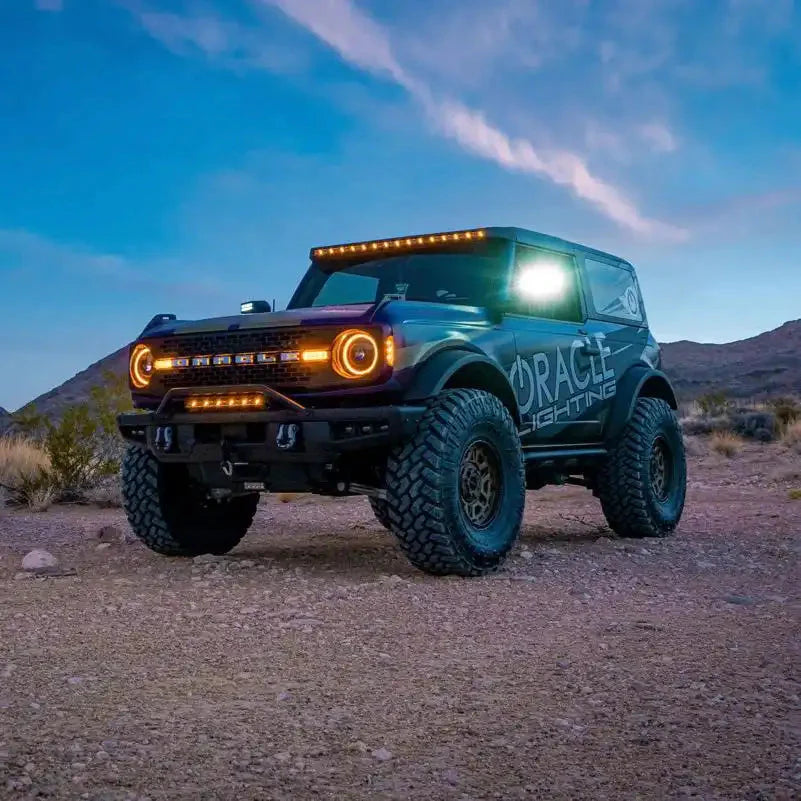 2021-2025 Ford Bronco ORACLE Integrated Roof LED Light Bar – 18,000 Lumens 240W