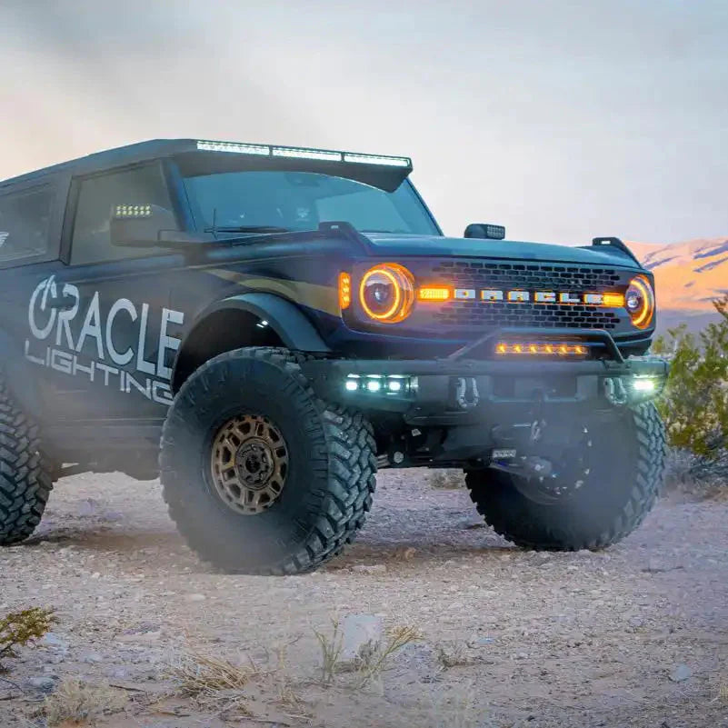 2021-2025 Ford Bronco ORACLE Integrated Roof LED Light Bar – 18,000 Lumens 240W