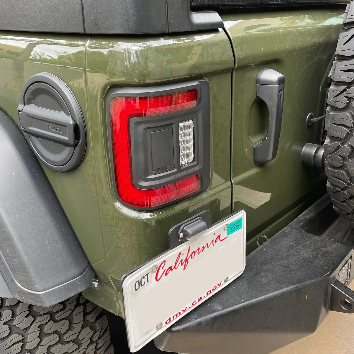 2018-2026 Jeep Wrangler JL ORACLE V2 Flush Mount LED Tail Lights