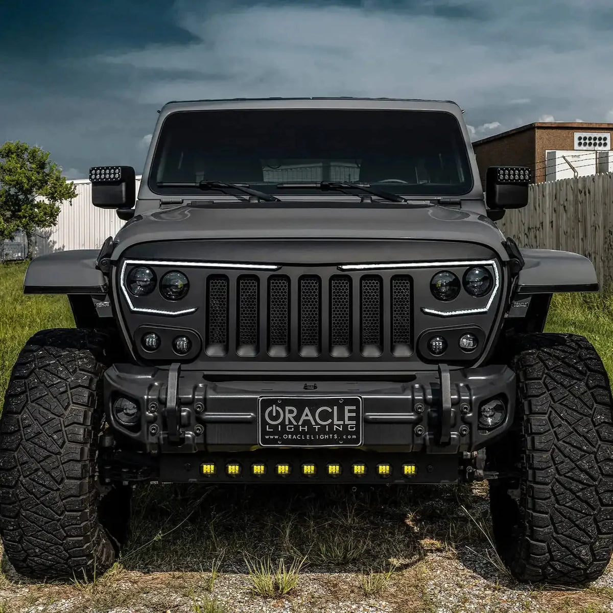 2018-2026 Jeep Wrangler JL & 2020-2026 Gladiator JT ORACLE VECTOR Pro Series II Full LED Grille