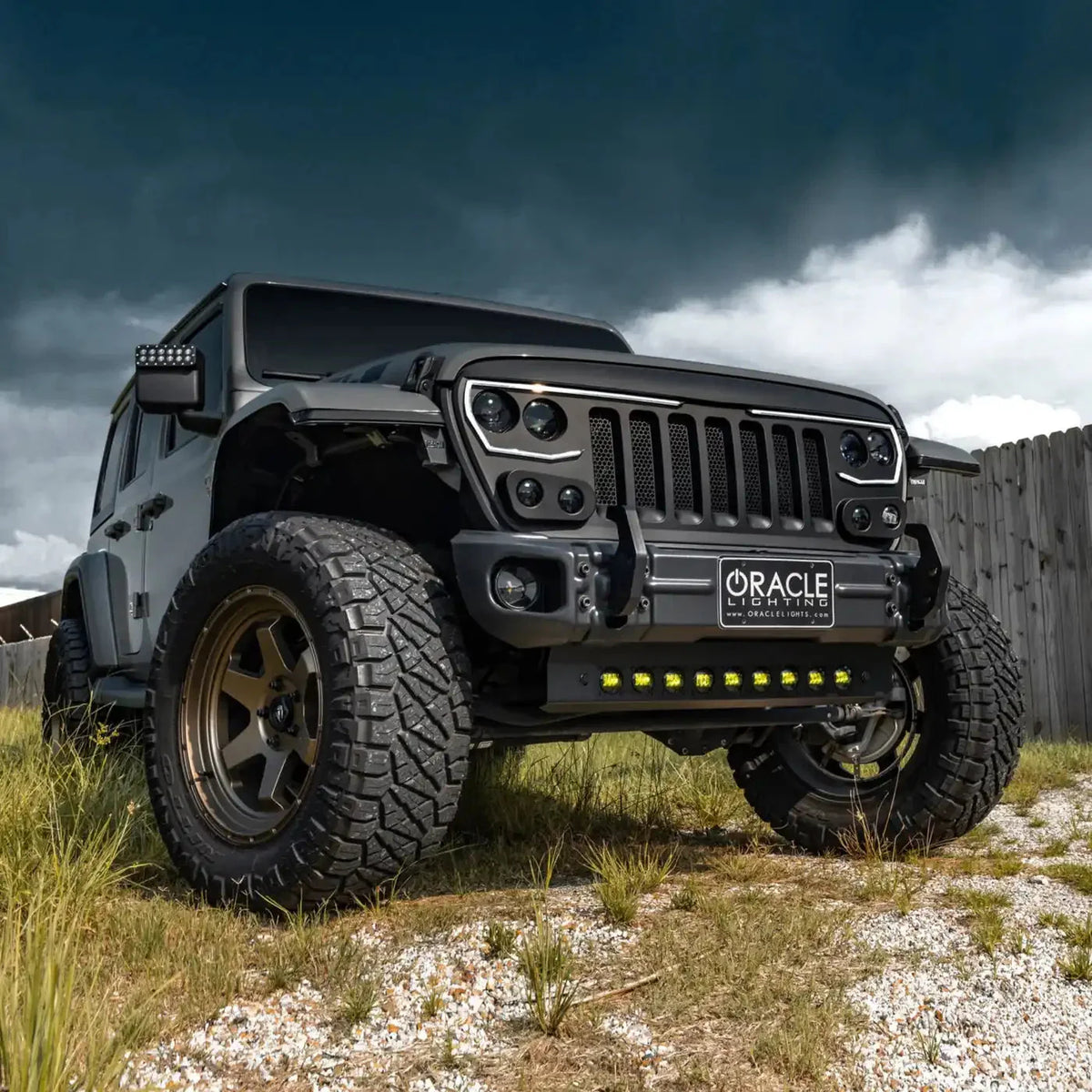 2018-2026 Jeep Wrangler JL & 2020-2026 Gladiator JT ORACLE VECTOR Pro Series II Full LED Grille