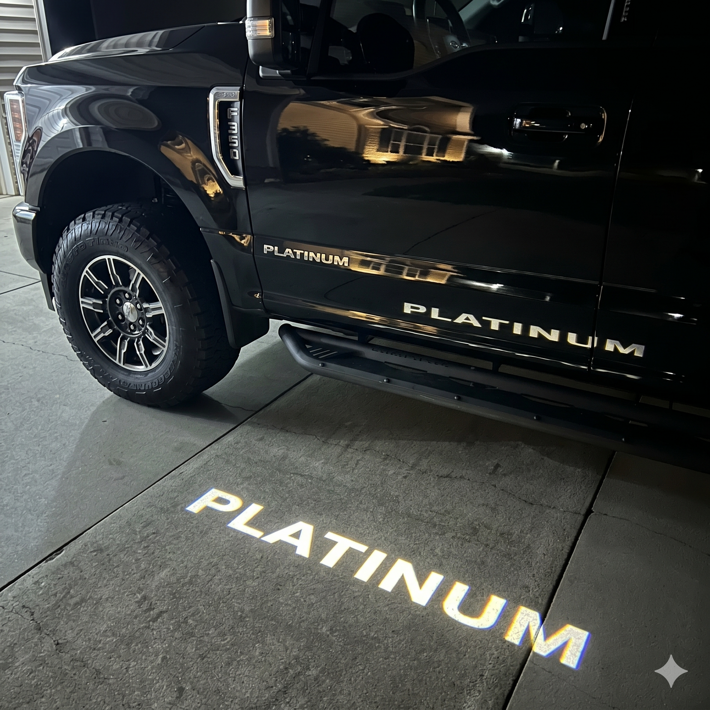 Ford F250/F350/F450 Platinum Puddle Lights