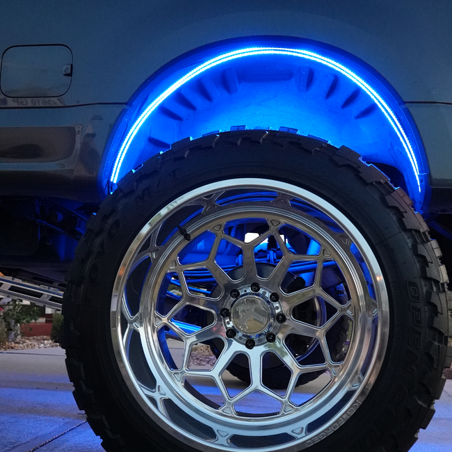 RGB/W Fender Well Lights For Trucks