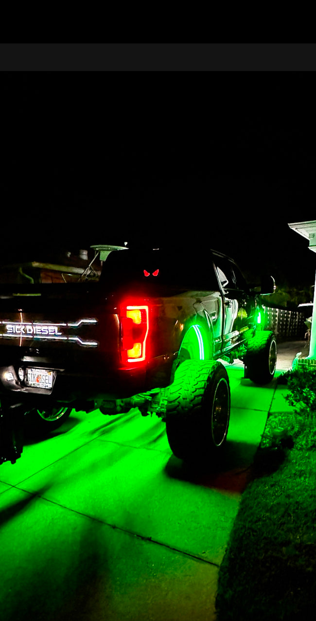 RGB/W Fender Well Lights For Trucks