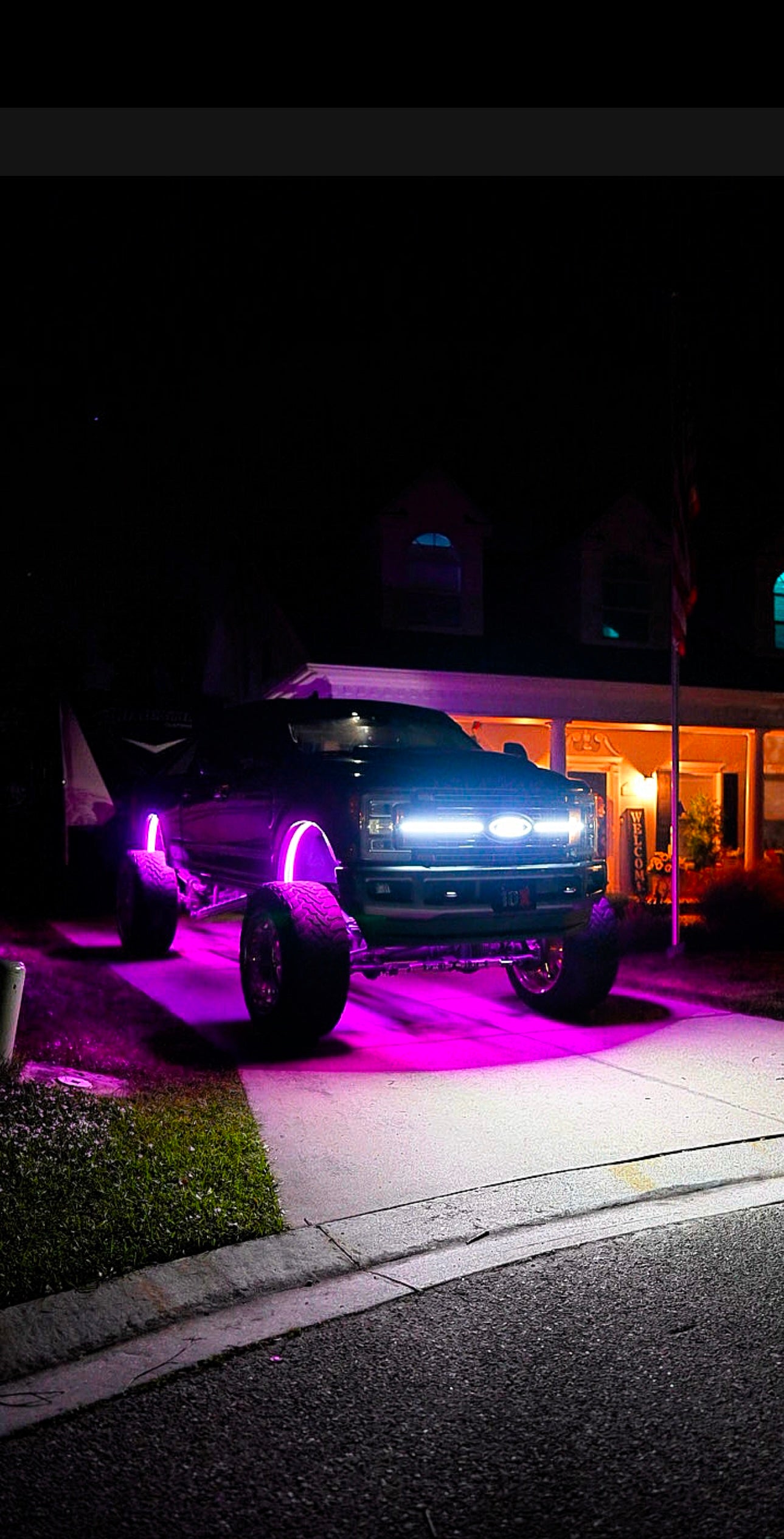 RGB/W Fender Well Lights For Trucks