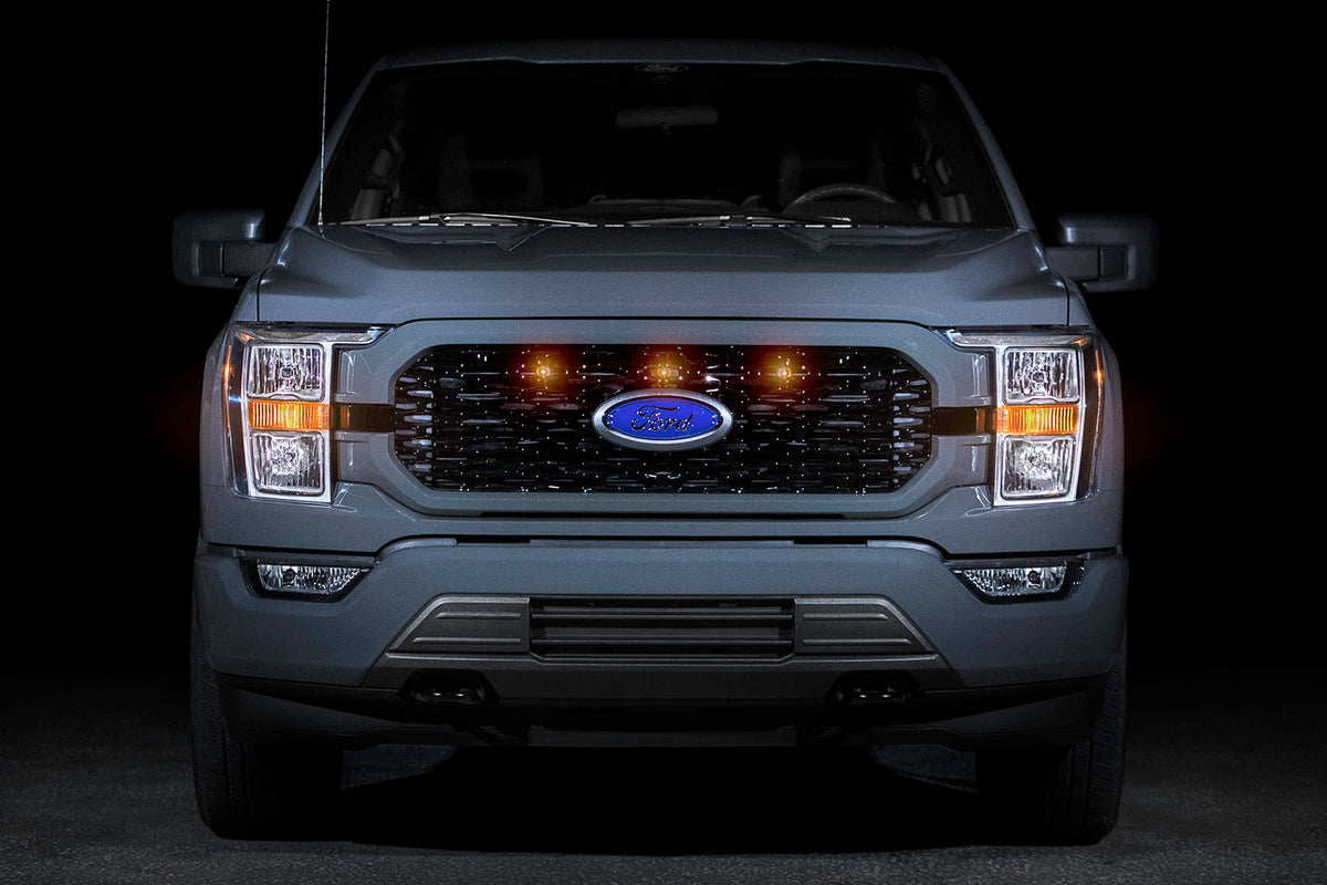 2021-2023 Ford F150 STX Raptor-Style Grille Light Kit