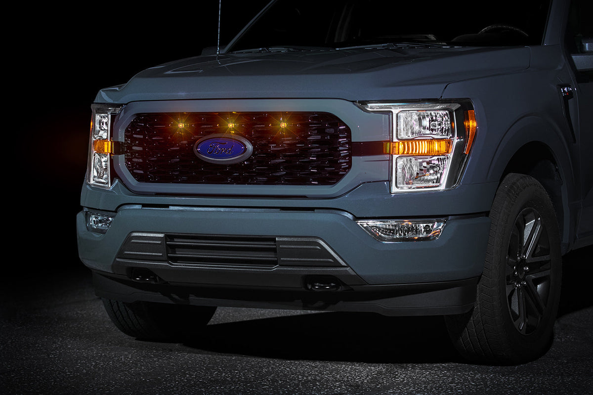 2021-2023 Ford F150 STX Raptor-Style Grille Light Kit