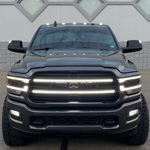 2019-2023 Ram 2500/3500 Laramie LED Grille Accent Bar – Curved Fit, IP67, Black or Silver Frame