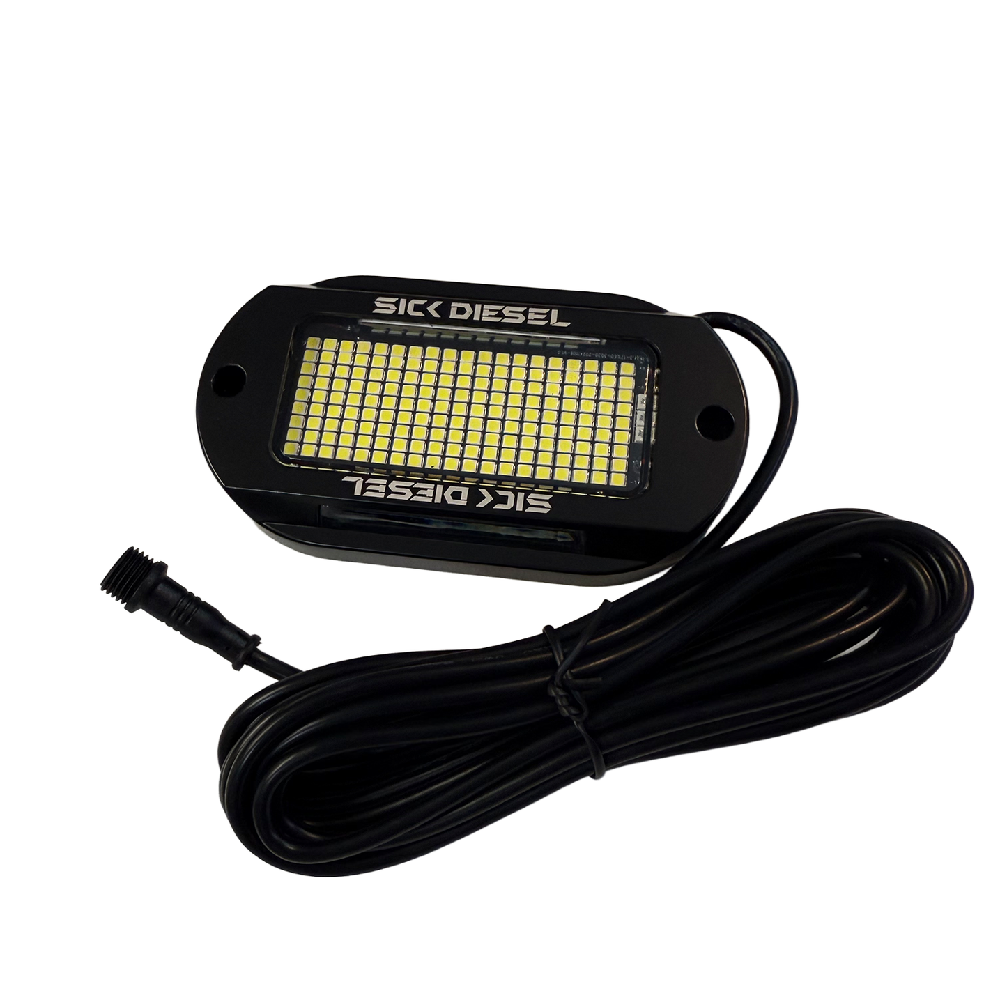 Sick Diesel Rock Lights - Utility Work Lights - White/RGBW LEDs