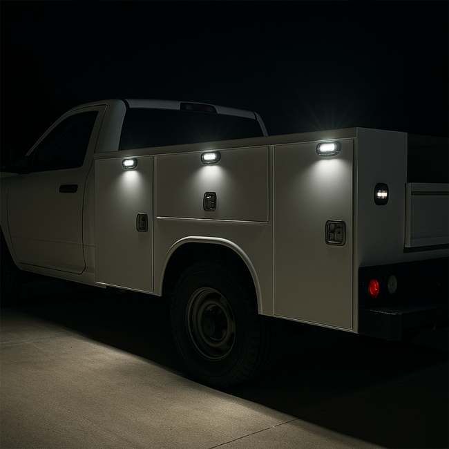 Sick Diesel Rock Lights - Utility Work Lights - White/RGBW LEDs