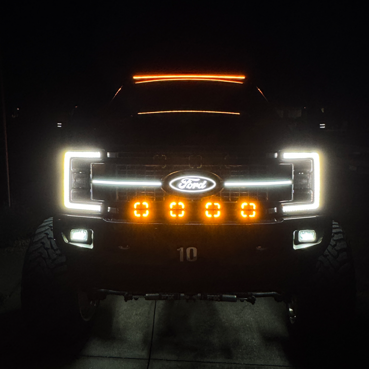 FLY BAR™ – Universal Roof Clearance Light Bar for Trucks (No-Drill Install)