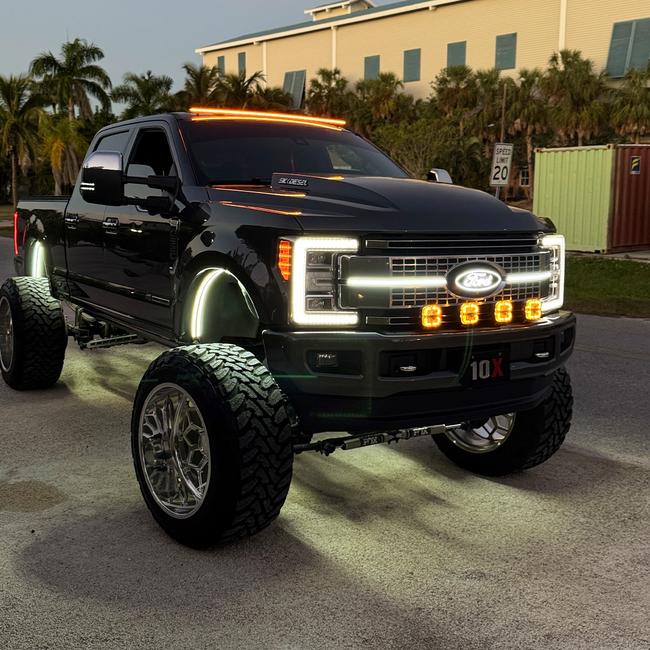 FLY BAR™ – Universal Roof Clearance Light Bar for Trucks (No-Drill Install)