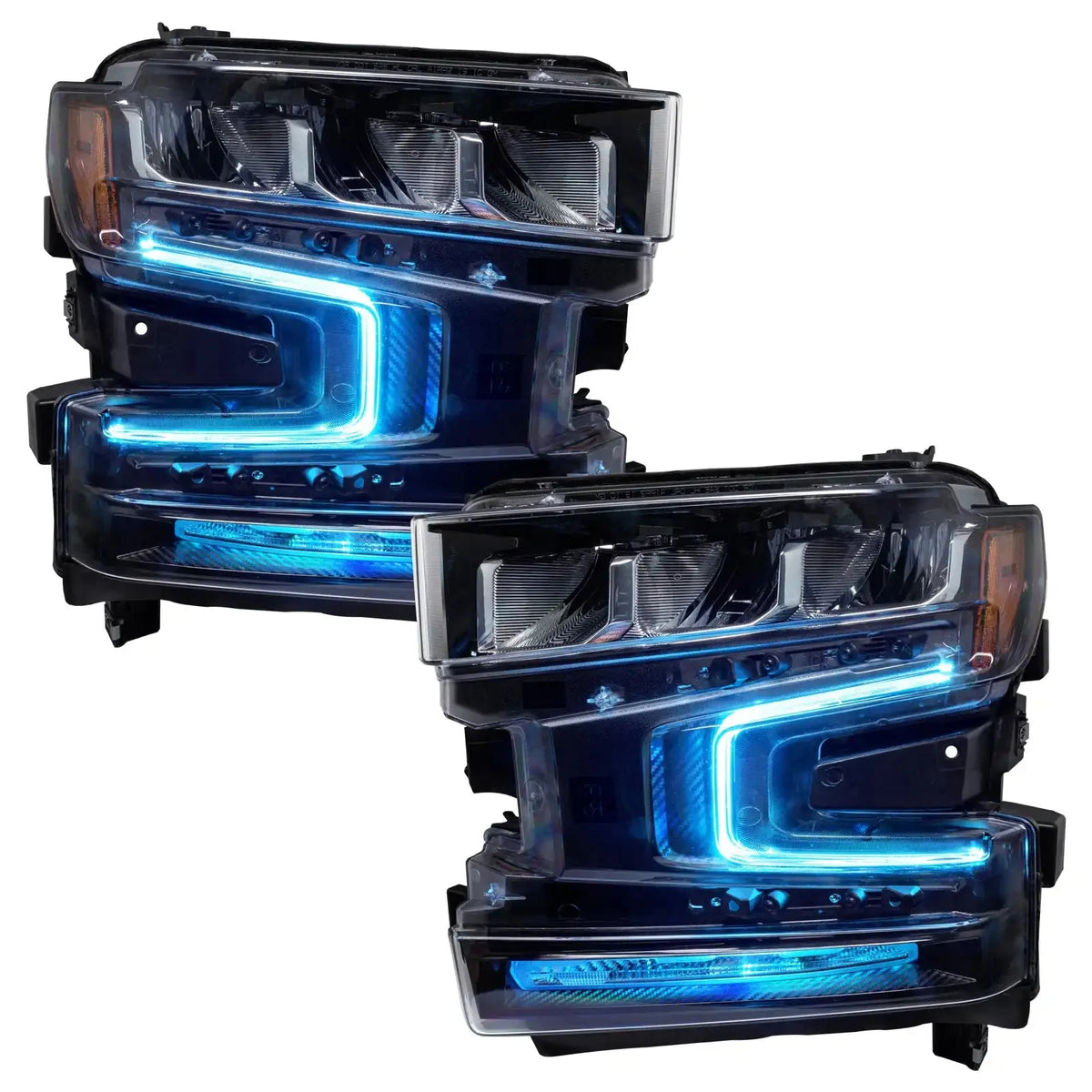 2019-2022 Chevrolet Silverado 1500 ORACLE ColorSHIFT RGB+W Headlight DRL Upgrade Kit