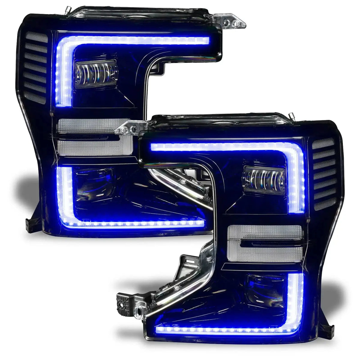2020-2022 Ford F250/F350 Super Duty ORACLE Dynamic ColorSHIFT Headlight DRL Upgrade Kit w/Switchback Turn Signals
