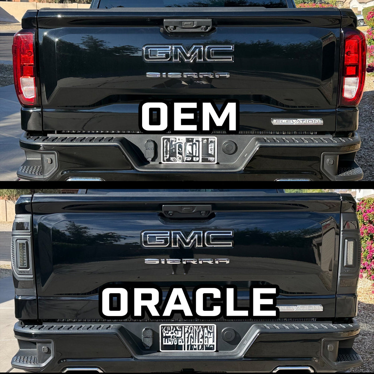 2019-2026 GMC Sierra 1500 ORACLE Flush Mount LED Tail Lights with Sequential Turn Signals