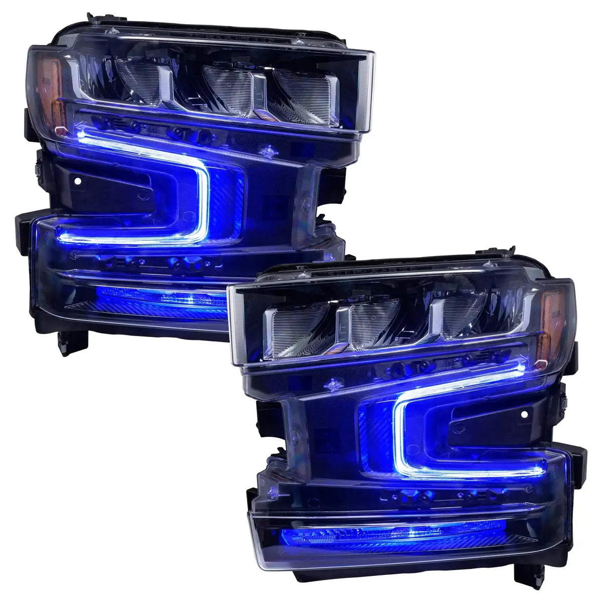 2019-2022 Chevrolet Silverado 1500 ORACLE ColorSHIFT RGB+W Headlight DRL Upgrade Kit