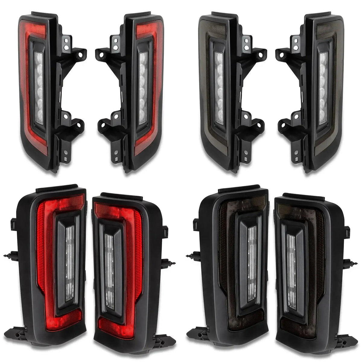 2021-2025 Ford Bronco ORACLE V2 Flush Mount LED Tail Lights - 1,400 Lumens