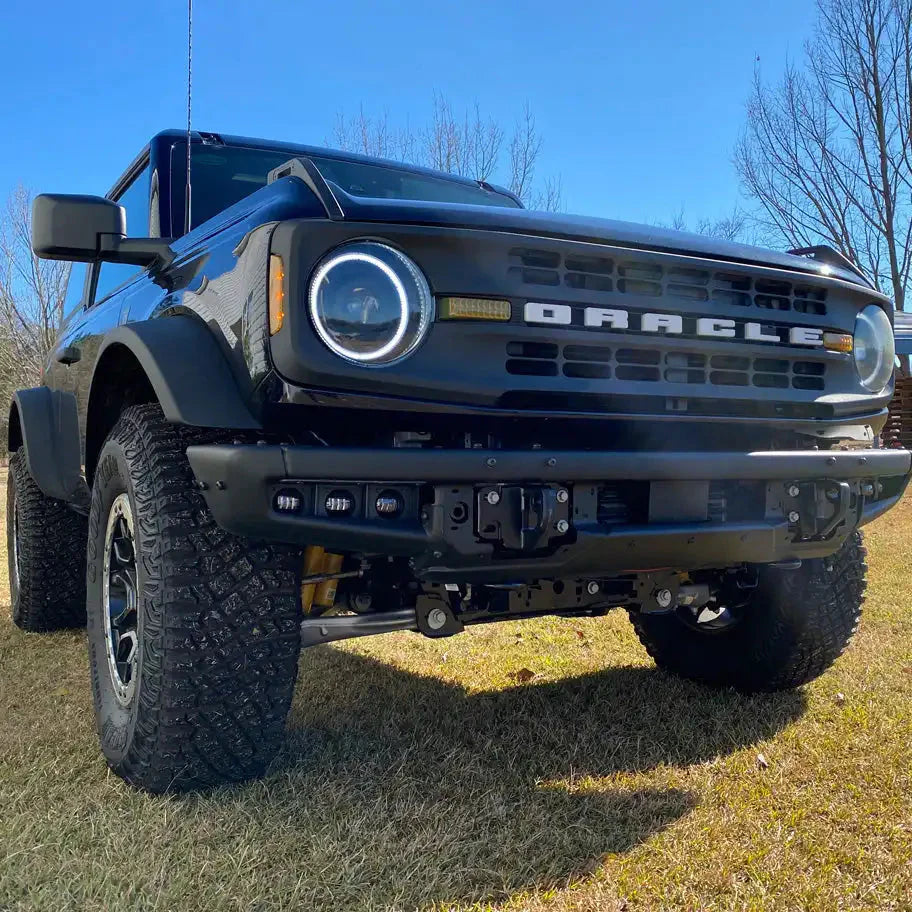 2021-2026 Ford Bronco ORACLE Triple LED Fog Light Kit for Steel Modular Bumper