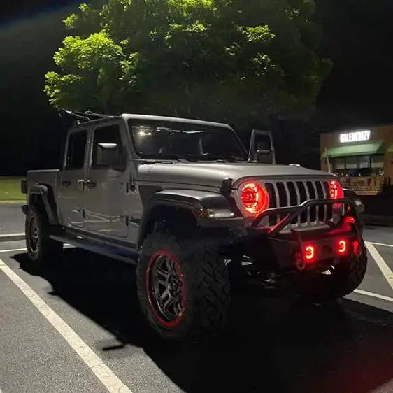 2018-2025 Jeep Wrangler JL & 2020-2025 Gladiator JT ORACLE Lighting Oculus™ ColorSHIFT Bi-LED Projector Headlights