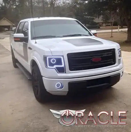 2013-2014 Ford F150/Raptor ORACLE LED Headlight Halo Kit for Projector/HID Headlights