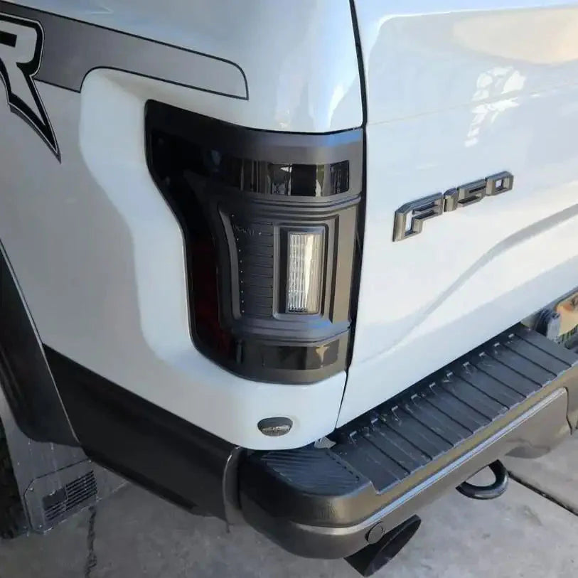 2015-2020 Ford F150 ORACLE Flush Mount LED Tail Lights with Sequential Turn Signals & BLIS