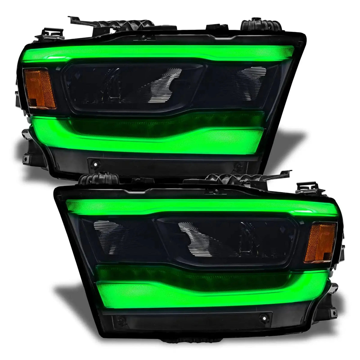 2019-2024 RAM 1500 ORACLE Lighting ColorSHIFT RGB+W DRL Upgrade Kit - Reflector LED Headlights