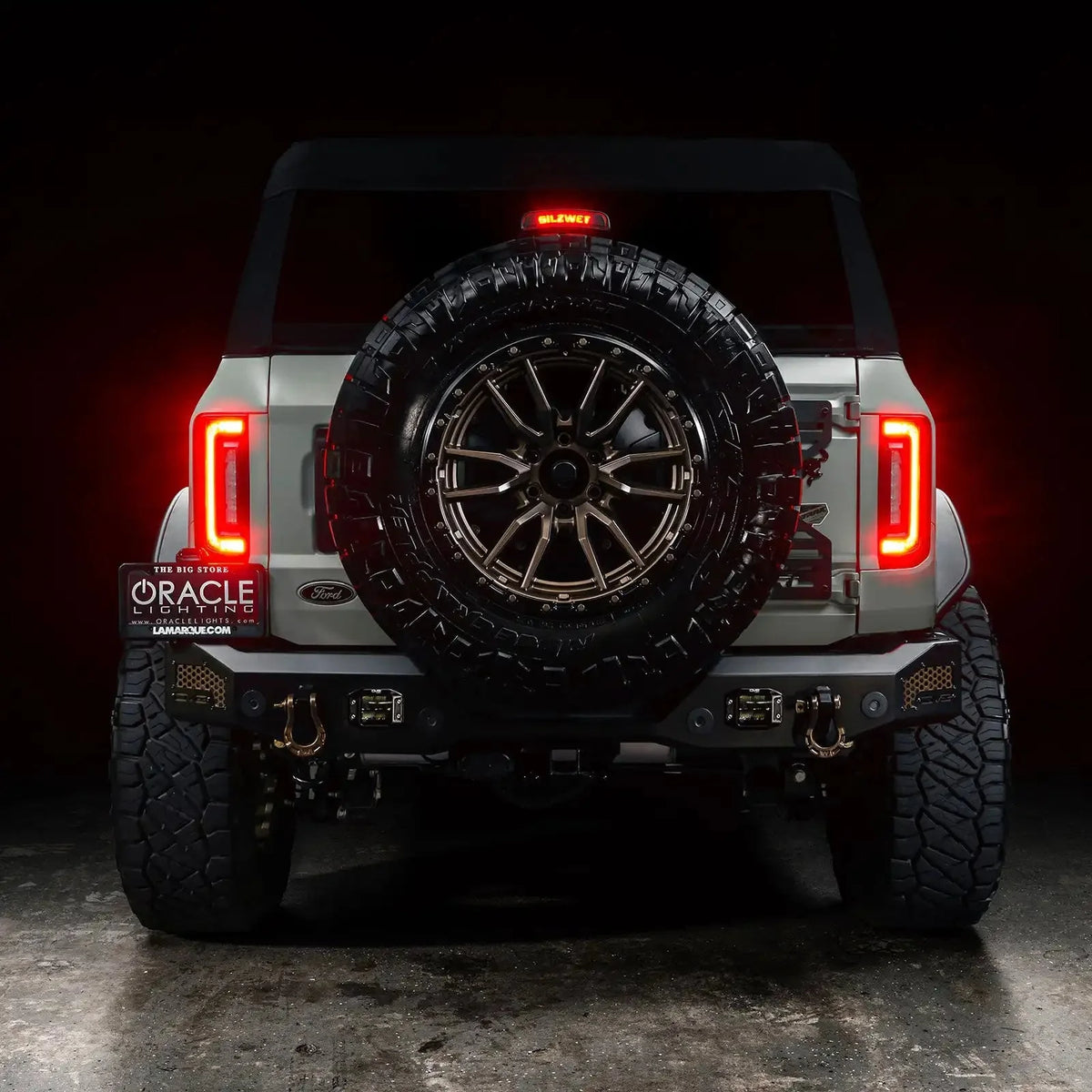 2021-2025 Ford Bronco ORACLE V2 Flush Mount LED Tail Lights - 1,400 Lumens