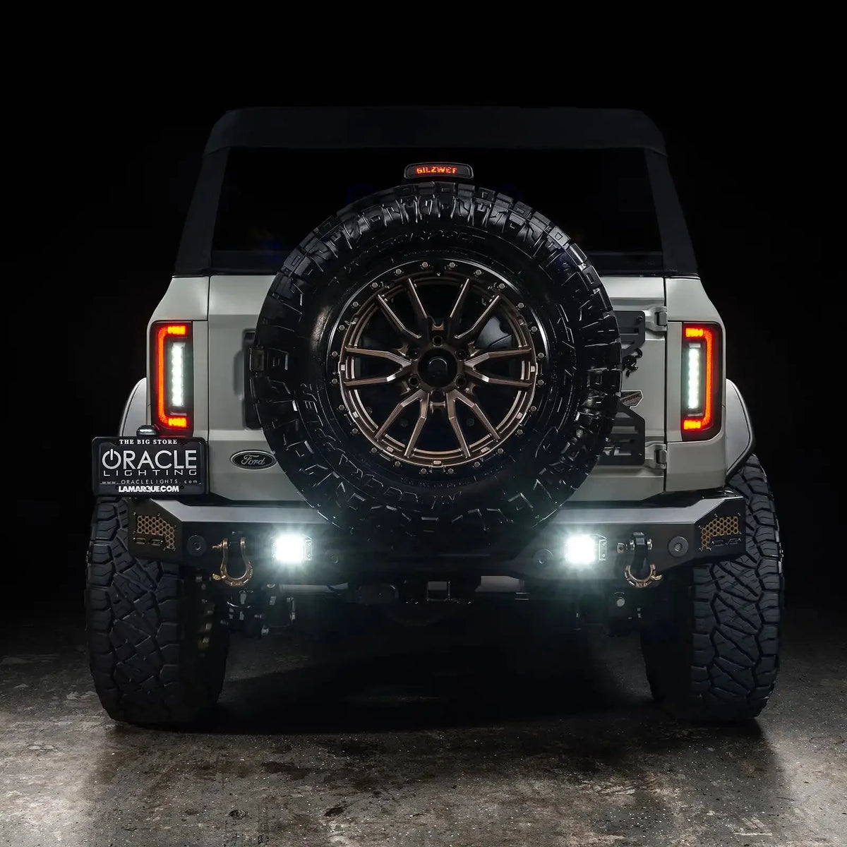 2021-2025 Ford Bronco ORACLE V2 Flush Mount LED Tail Lights - 1,400 Lumens