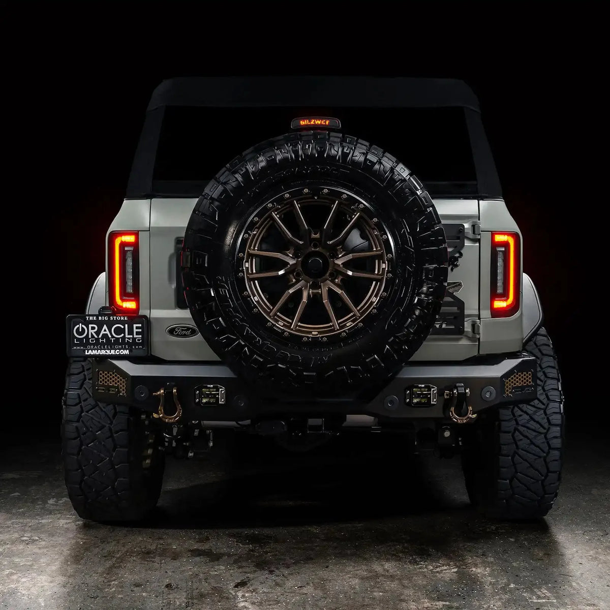 2021-2025 Ford Bronco ORACLE V2 Flush Mount LED Tail Lights - 1,400 Lumens