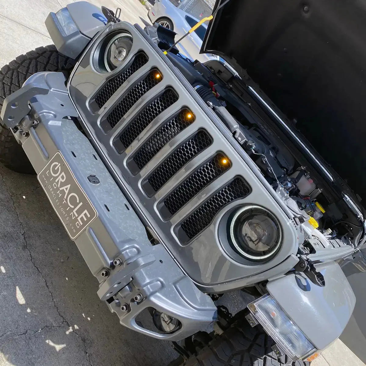 2018-2023 Jeep Wrangler JL ORACLE Pre-Runner LED Grill Light Kit