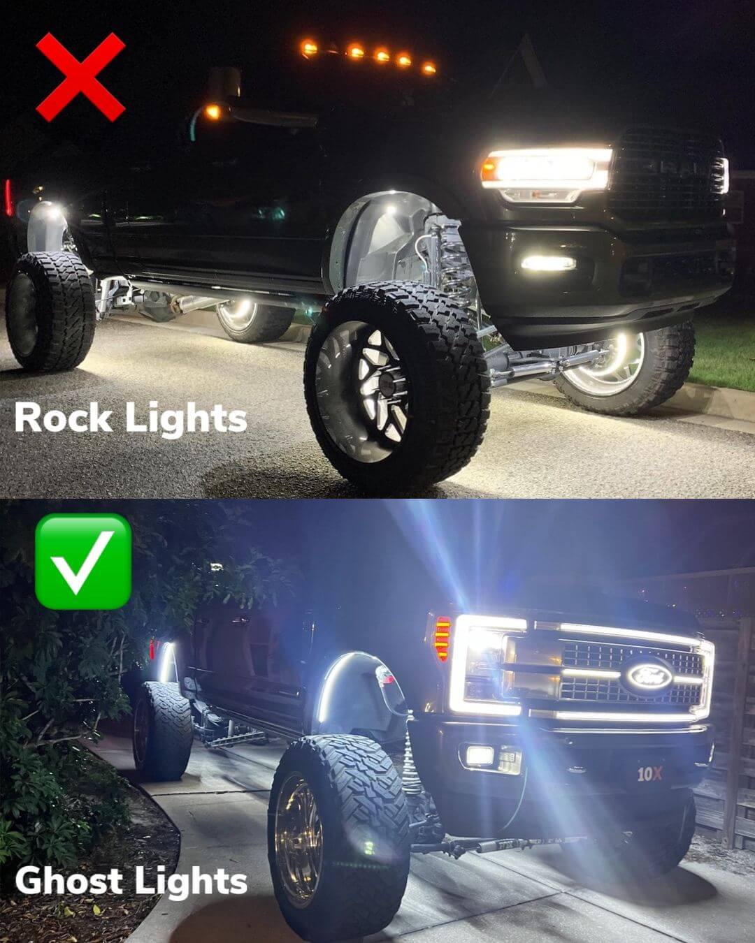 Fender Well Lights | Ghost Lights for Trucks | Sick Diesel