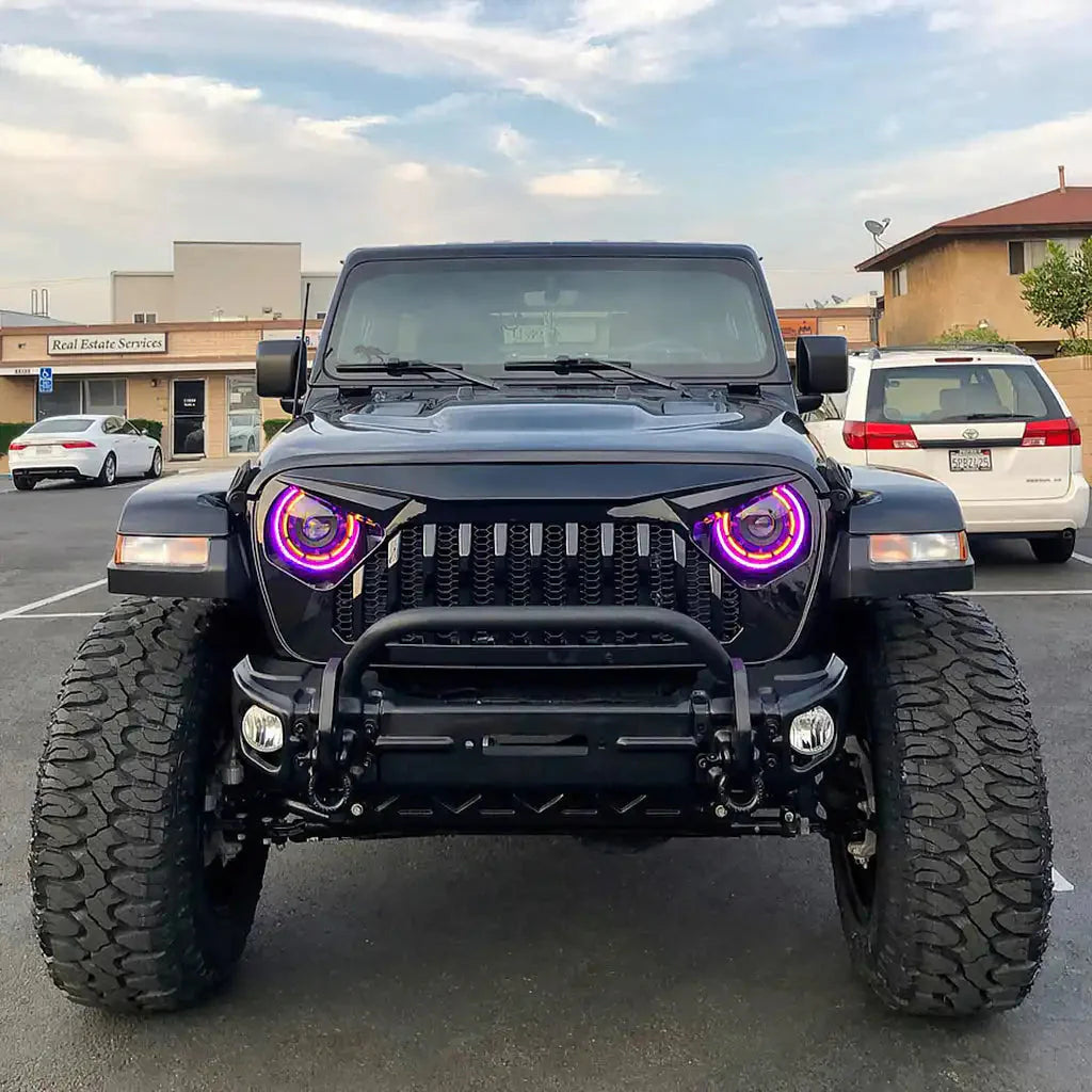 2018-2025 Jeep Wrangler JL & 2020-2025 Gladiator JT ORACLE Lighting Oculus™ ColorSHIFT Bi-LED Projector Headlights