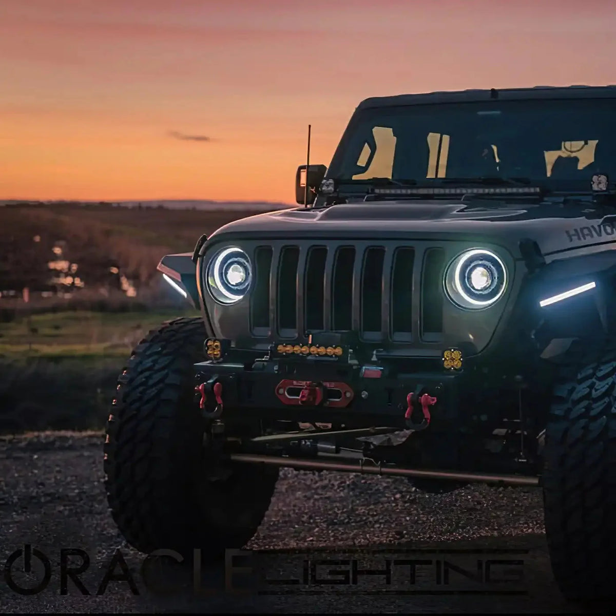 2018-2026 Jeep Wrangler JL & 2020-2026 Gladiator JT ORACLE Oculus™ Bi-LED Projector Headlights