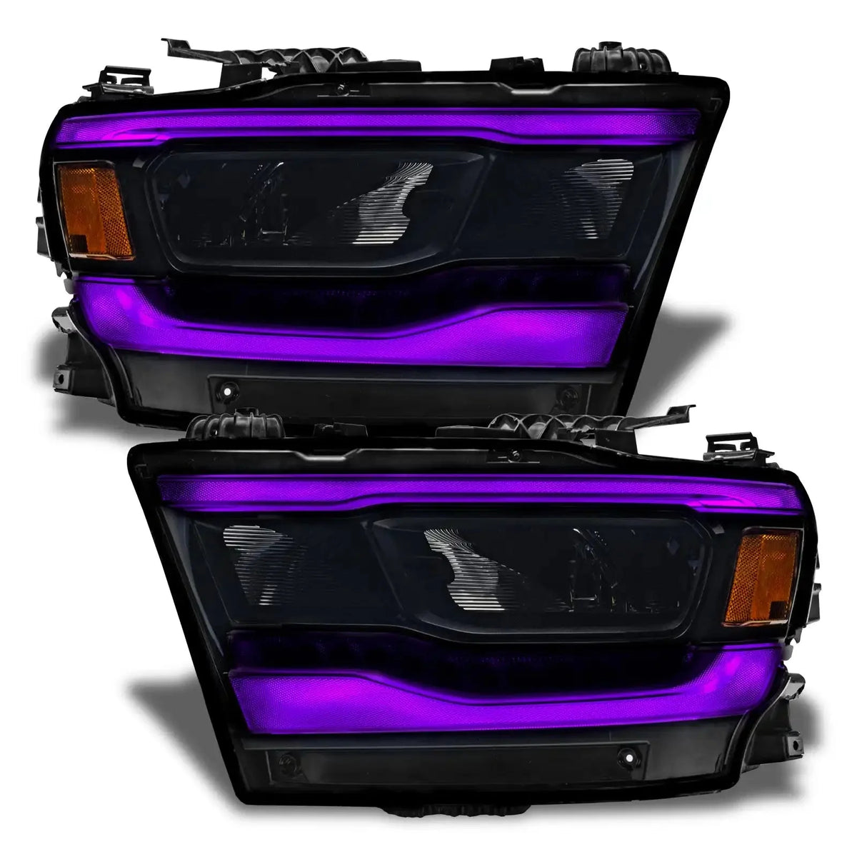 2019-2024 RAM 1500 ORACLE Lighting ColorSHIFT RGB+W DRL Upgrade Kit - Reflector LED Headlights