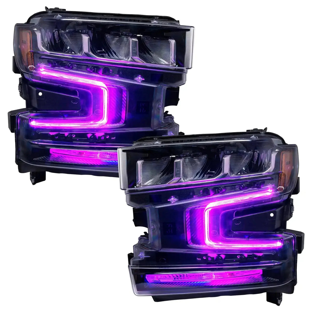 2019-2022 Chevrolet Silverado 1500 ORACLE ColorSHIFT RGB+W Headlight DRL Upgrade Kit