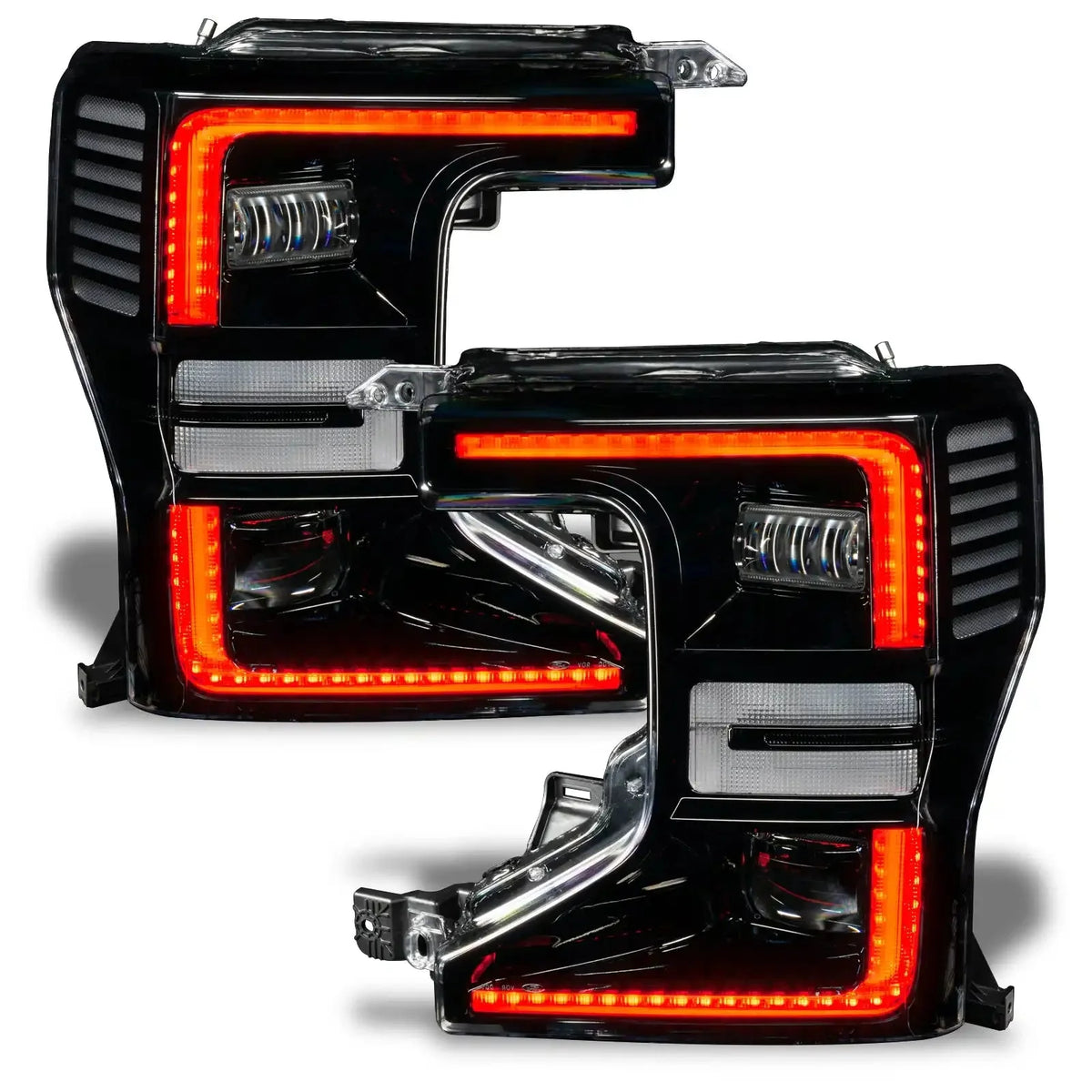 2020-2022 Ford F250/F350 Super Duty ORACLE Dynamic ColorSHIFT Headlight DRL Upgrade Kit w/Switchback Turn Signals