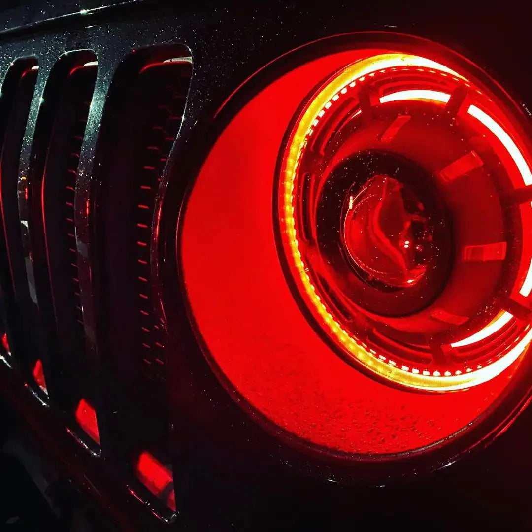 2018-2025 Jeep Wrangler JL & 2020-2025 Gladiator JT ORACLE Lighting Oculus™ ColorSHIFT Bi-LED Projector Headlights
