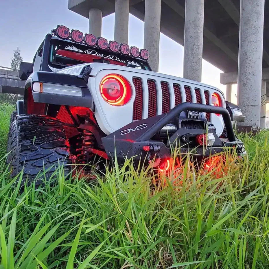 2018-2025 Jeep Wrangler JL & 2020-2025 Gladiator JT ORACLE Lighting Oculus™ ColorSHIFT Bi-LED Projector Headlights