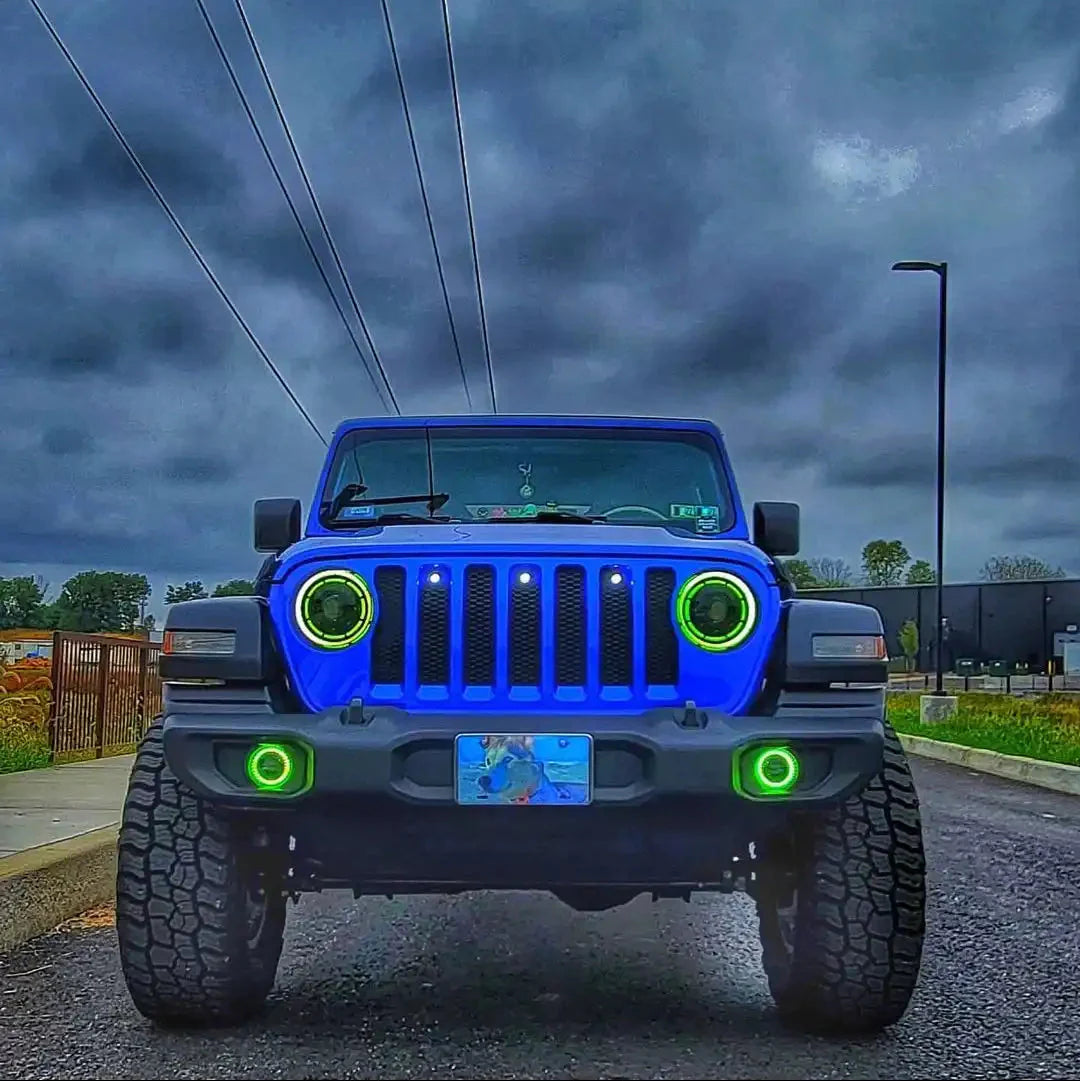 2018-2025 Jeep Wrangler JL & 2020-2025 Gladiator JT ORACLE Lighting Oculus™ ColorSHIFT Bi-LED Projector Headlights