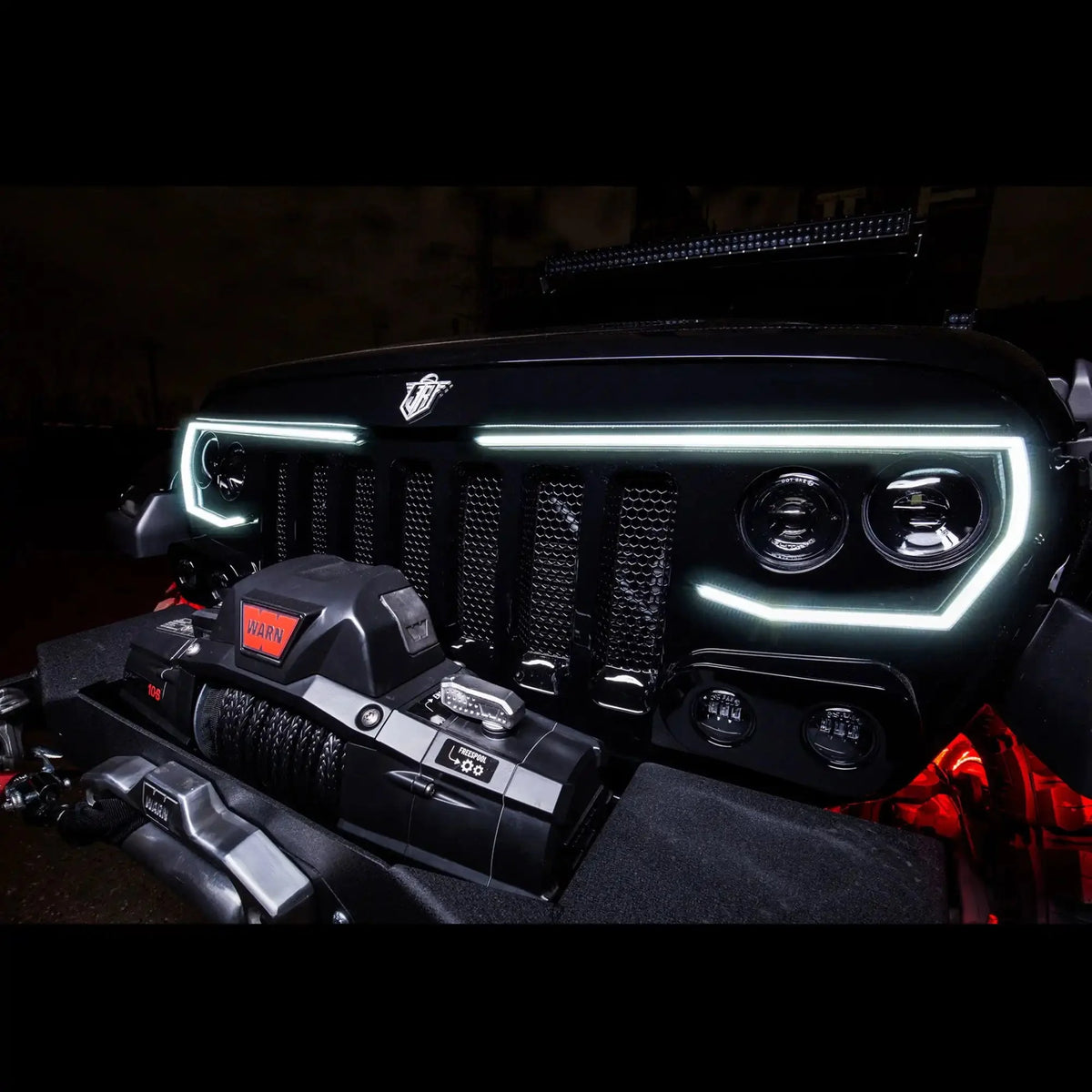 2018-2026 Jeep Wrangler JL & 2020-2026 Gladiator JT ORACLE VECTOR Pro Series II Full LED Grille