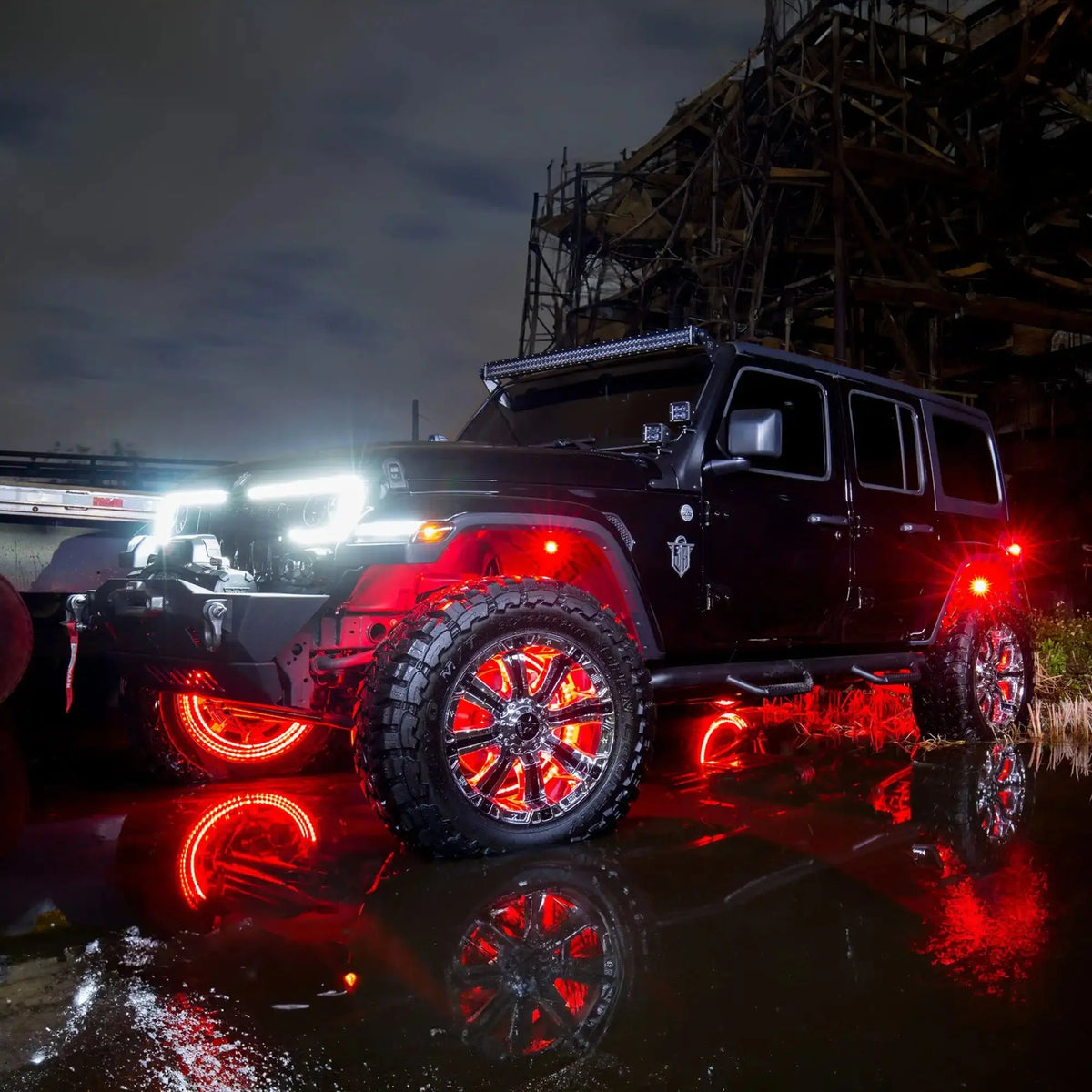 2018-2026 Jeep Wrangler JL & 2020-2026 Gladiator JT ORACLE VECTOR Pro Series II Full LED Grille
