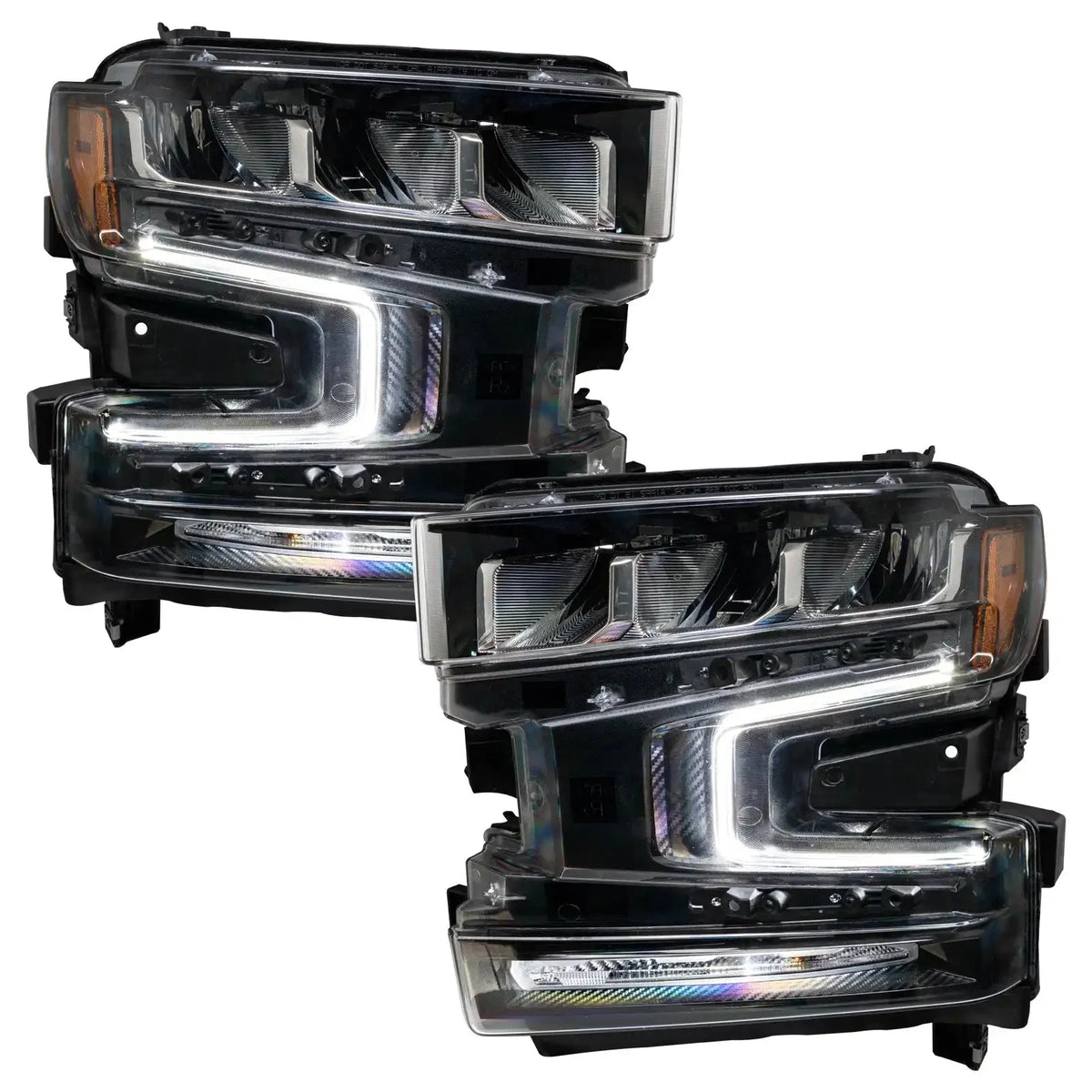 2019-2022 Chevrolet Silverado 1500 ORACLE ColorSHIFT RGB+W Headlight DRL Upgrade Kit