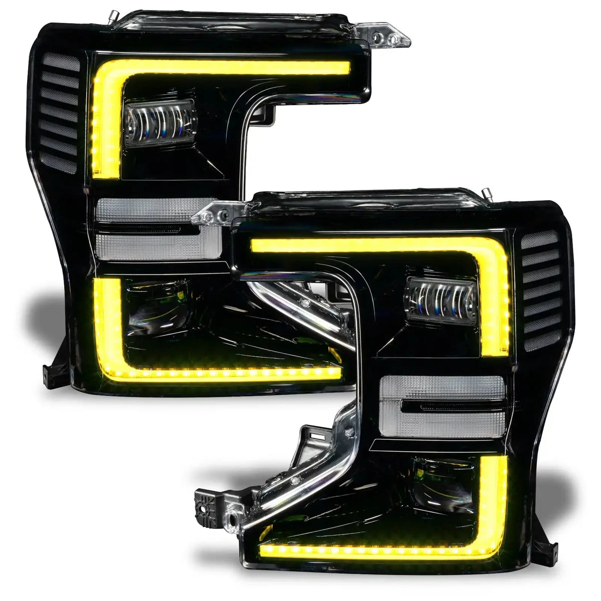 2020-2022 Ford F250/F350 Super Duty ORACLE Dynamic ColorSHIFT Headlight DRL Upgrade Kit w/Switchback Turn Signals